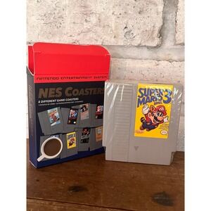 Nintendo Entertainment System NES Drink Coasters New in Box
